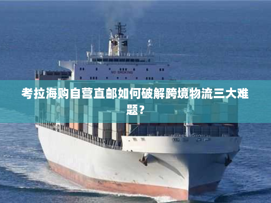 考拉海购自营直邮如何破解跨境物流三大难题? 考拉海购自营直邮如何破解跨境物流三大难题?