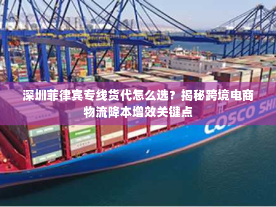 深圳菲律宾专线货代怎么选?揭秘跨境电商物流降本增效关键点 深圳菲律宾专线货代怎么选?揭秘跨境电商物流降本增效关键点