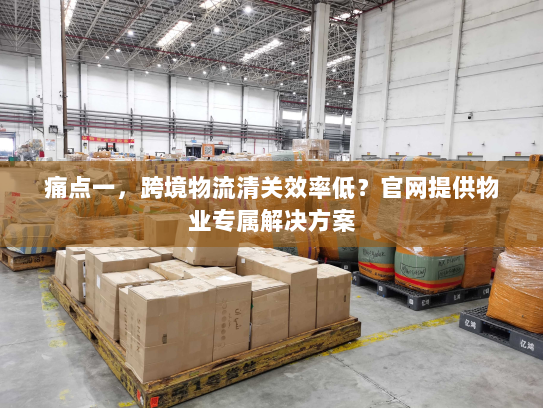 痛点一，跨境物流清关效率低？官网提供物业专属解决方案