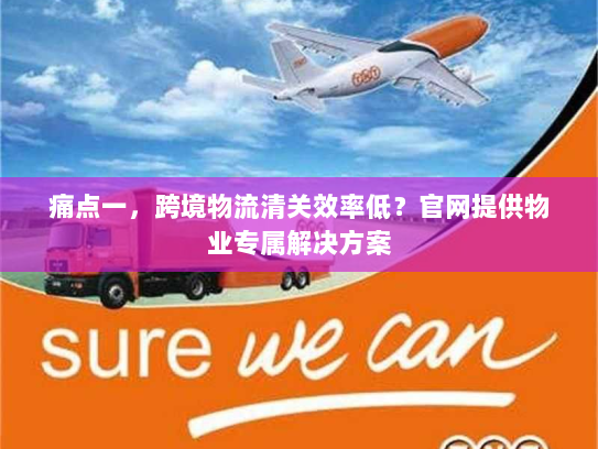 痛点一，跨境物流清关效率低？官网提供物业专属解决方案