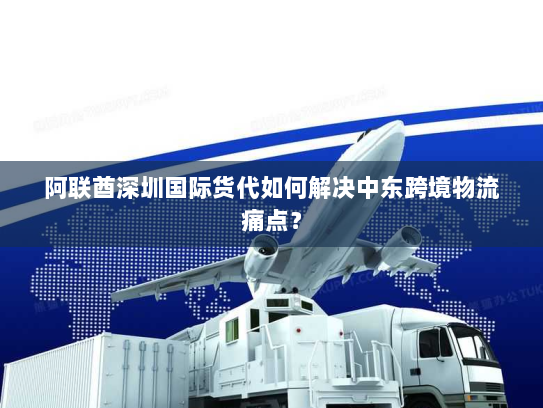阿联酋深圳国际货代如何解决中东跨境物流痛点? 阿联酋深圳国际货代如何解决中东跨境物流痛点?