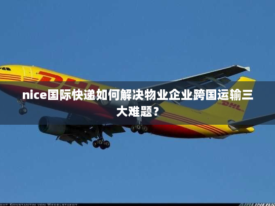 nice国际快递如何解决物业企业跨国运输三大难题? nice国际快递如何解决物业企业跨国运输三大难题?