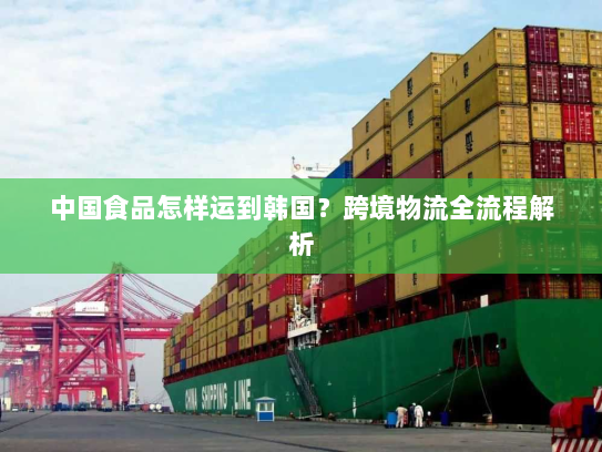 中国食品怎样运到韩国？跨境物流全流程解析