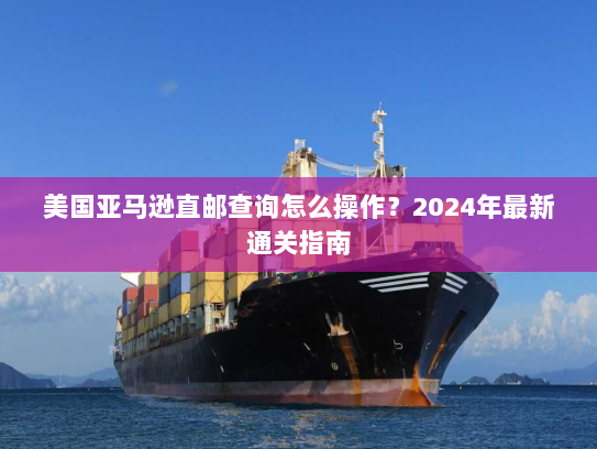 美国亚马逊直邮查询怎么操作?2024年最新通关指南 美国亚马逊直邮查询怎么操作?2024年最新通关指南