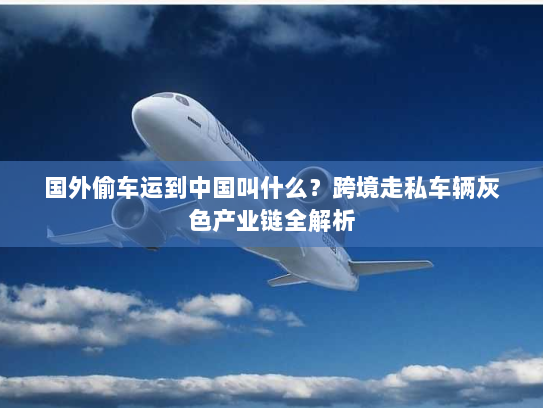 国外偷车运到中国叫什么?跨境走私车辆灰色产业链全解析 国外偷车运到中国叫什么?跨境走私车辆灰色产业链全解析