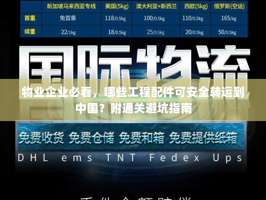 物业企业必看,哪些工程配件可安全转运到中国?附通关避坑指南 物业企业必看,哪些工程配件可安全转运到中国?附通关避坑指南