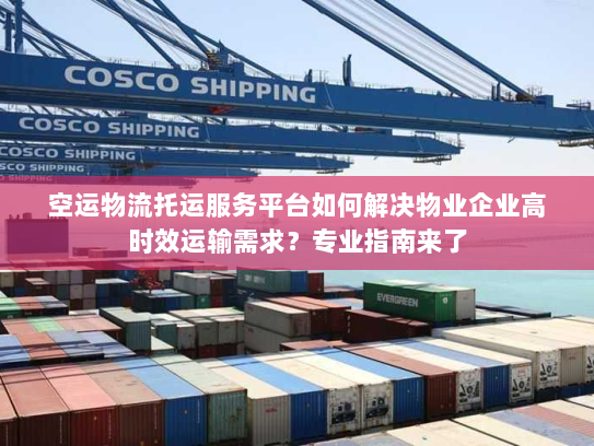空运物流托运服务平台如何解决物业企业高时效运输需求?专业指南来了 空运物流托运服务平台如何解决物业企业高时效运输需求?专业指南来了