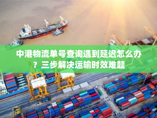 中港物流单号查询遇到延迟怎么办？三步解决运输时效难题