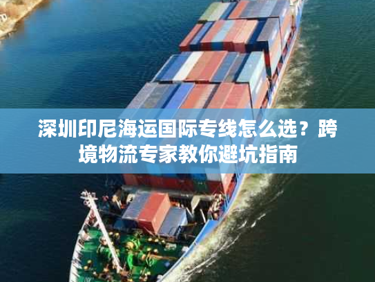 深圳印尼海运国际专线怎么选?跨境物流专家教你避坑指南 深圳印尼海运国际专线怎么选?跨境物流专家教你避坑指南