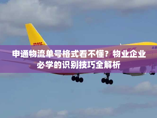 申通物流单号格式看不懂？物业企业必学的识别技巧全解析