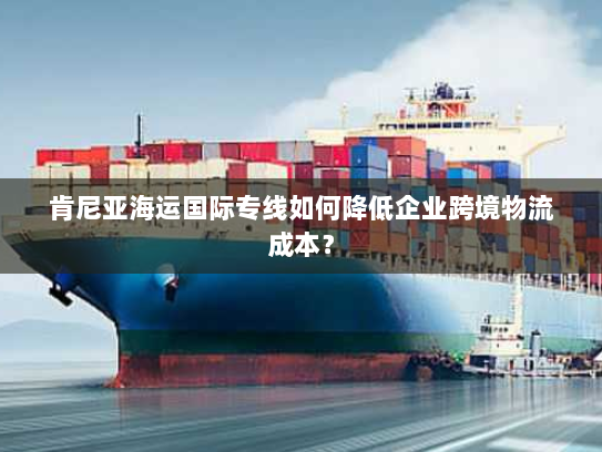 肯尼亚海运国际专线如何降低企业跨境物流成本？