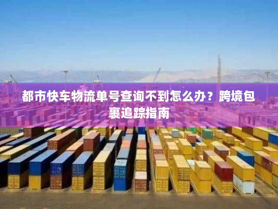 都市快车物流单号查询不到怎么办?跨境包裹追踪指南 都市快车物流单号查询不到怎么办?跨境包裹追踪指南