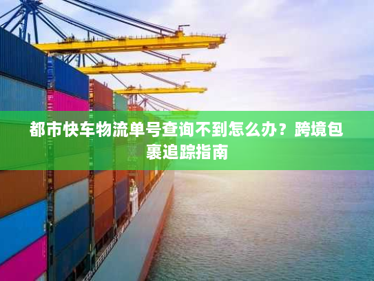 都市快车物流单号查询不到怎么办?跨境包裹追踪指南 都市快车物流单号查询不到怎么办?跨境包裹追踪指南
