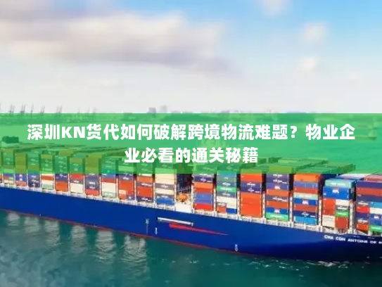 深圳KN货代如何破解跨境物流难题?物业企业必看的通关秘籍 深圳KN货代如何破解跨境物流难题?物业企业必看的通关秘籍