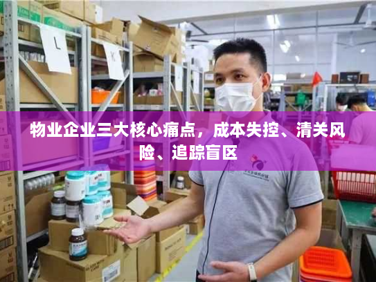 物业企业三大核心痛点,成本失控、清关风险、追踪盲区 物业企业三大核心痛点,成本失控、清关风险、追踪盲区