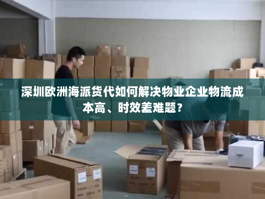 深圳欧洲海派货代如何解决物业企业物流成本高、时效差难题? 深圳欧洲海派货代如何解决物业企业物流成本高、时效差难题?