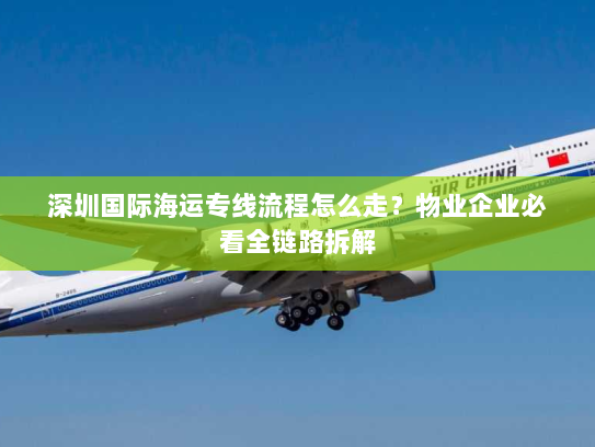 深圳国际海运专线流程怎么走?物业企业必看全链路拆解 深圳国际海运专线流程怎么走?物业企业必看全链路拆解