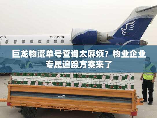 巨龙物流单号查询太麻烦?物业企业专属追踪方案来了 巨龙物流单号查询太麻烦?物业企业专属追踪方案来了