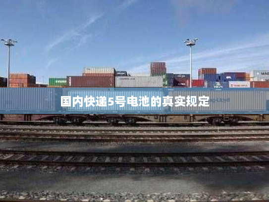 国内快递5号电池的真实规定