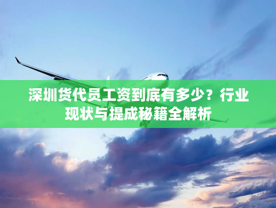 深圳货代员工资到底有多少?行业现状与提成秘籍全解析 深圳货代员工资到底有多少?行业现状与提成秘籍全解析