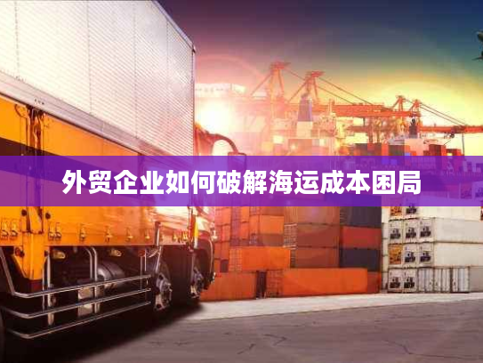 外贸企业如何破解海运成本困局
