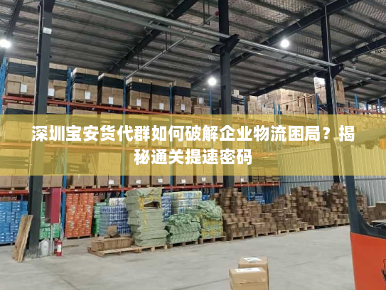 深圳宝安货代群如何破解企业物流困局？揭秘通关提速密码