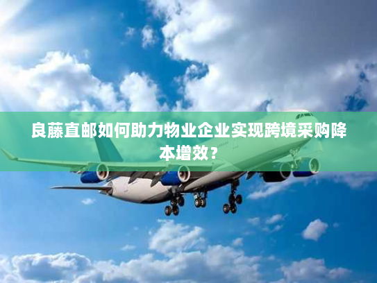 良藤直邮如何助力物业企业实现跨境采购降本增效？