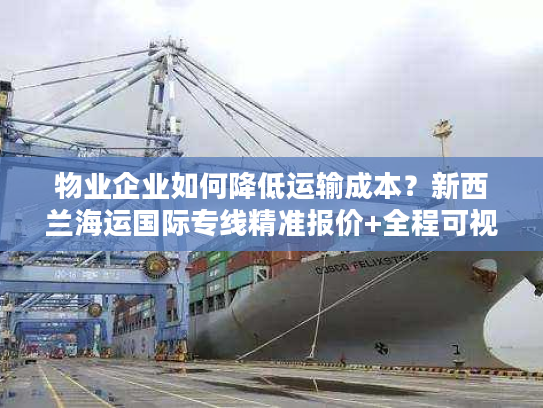 物业企业如何降低运输成本？新西兰海运国际专线精准报价+全程可视化方案解析