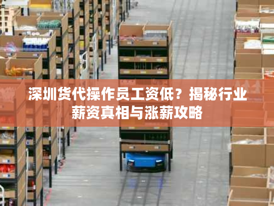 深圳货代操作员工资低？揭秘行业薪资真相与涨薪攻略