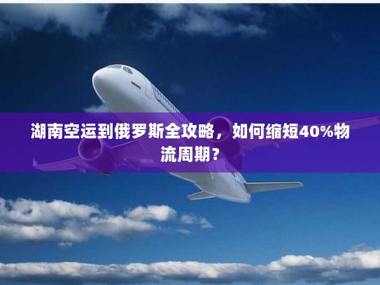 湖南空运到俄罗斯全攻略，如何缩短40%物流周期？