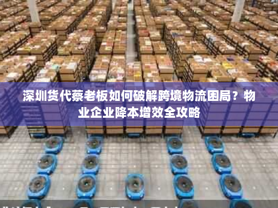 深圳货代蔡老板如何破解跨境物流困局?物业企业降本增效全攻略 深圳货代蔡老板如何破解跨境物流困局?物业企业降本增效全攻略