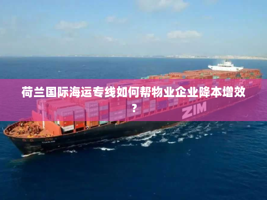 荷兰国际海运专线如何帮物业企业降本增效? 荷兰国际海运专线如何帮物业企业降本增效?