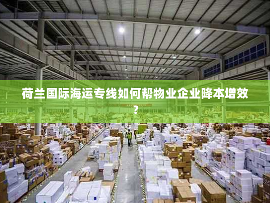 荷兰国际海运专线如何帮物业企业降本增效? 荷兰国际海运专线如何帮物业企业降本增效?