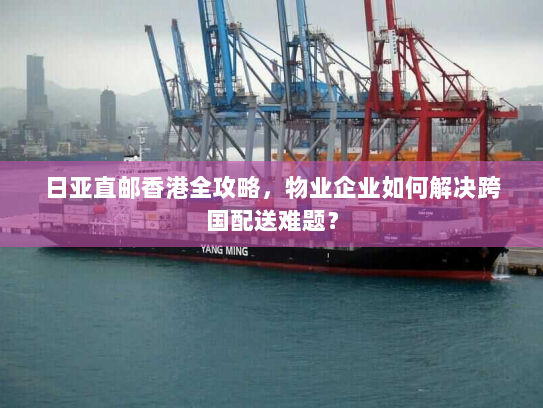 日亚直邮香港全攻略,物业企业如何解决跨国配送难题? 日亚直邮香港全攻略,物业企业如何解决跨国配送难题?