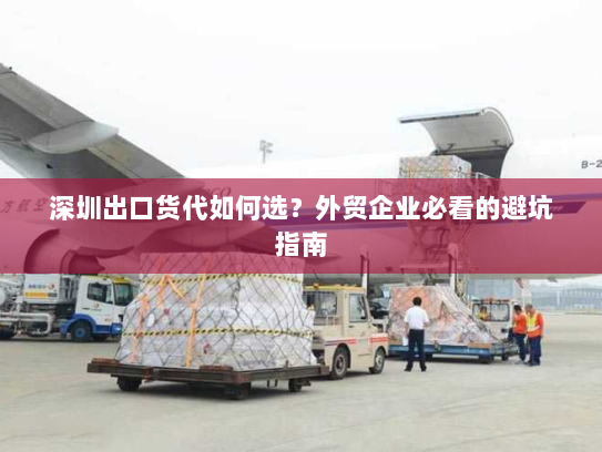 深圳出口货代如何选?外贸企业必看的避坑指南 深圳出口货代如何选?外贸企业必看的避坑指南