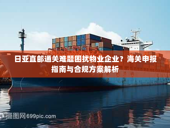 日亚直邮通关难题困扰物业企业？海关申报指南与合规方案解析