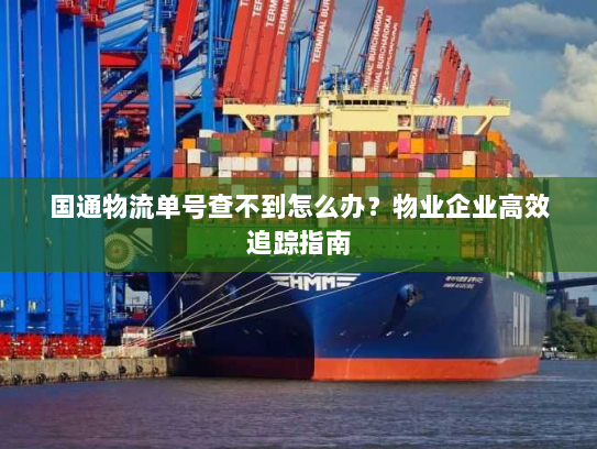 国通物流单号查不到怎么办？物业企业高效追踪指南