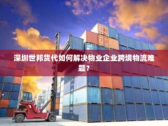 深圳世邦货代如何解决物业企业跨境物流难题？