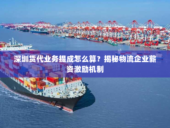 深圳货代业务提成怎么算?揭秘物流企业薪资激励机制 深圳货代业务提成怎么算?揭秘物流企业薪资激励机制