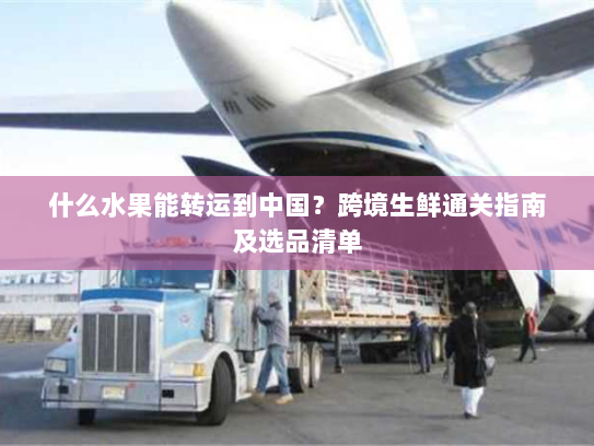 什么水果能转运到中国?跨境生鲜通关指南及选品清单 什么水果能转运到中国?跨境生鲜通关指南及选品清单