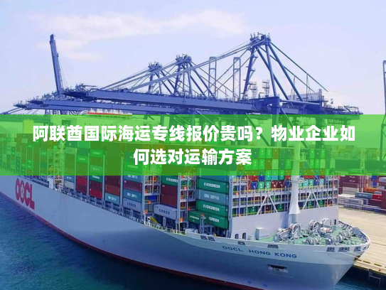 阿联酋国际海运专线报价贵吗?物业企业如何选对运输方案 阿联酋国际海运专线报价贵吗?物业企业如何选对运输方案