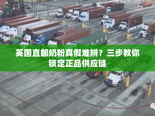 英国直邮奶粉真假难辨？三步教你锁定正品供应链