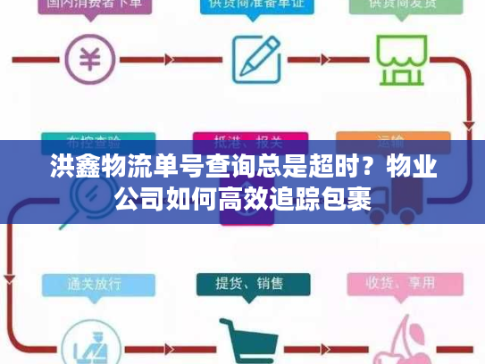 洪鑫物流单号查询总是超时？物业公司如何高效追踪包裹