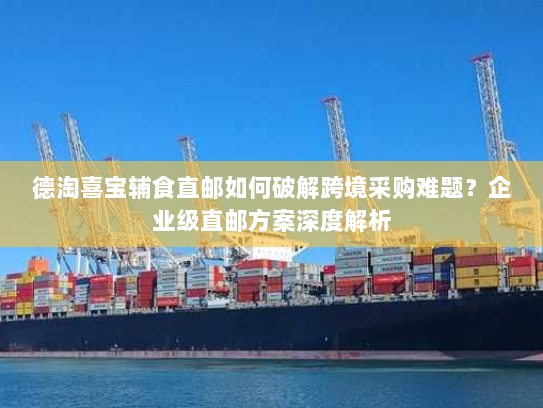德淘喜宝辅食直邮如何破解跨境采购难题?企业级直邮方案深度解析 德淘喜宝辅食直邮如何破解跨境采购难题?企业级直邮方案深度解析