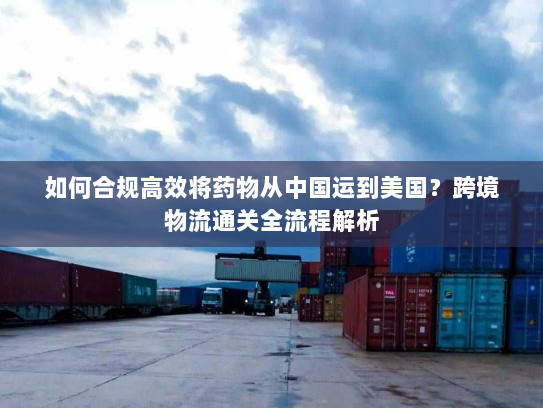 如何合规高效将药物从中国运到美国?跨境物流通关全流程解析 如何合规高效将药物从中国运到美国?跨境物流通关全流程解析