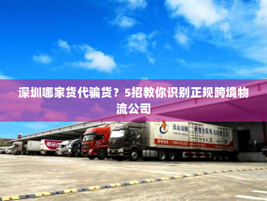 深圳哪家货代骗货？5招教你识别正规跨境物流公司