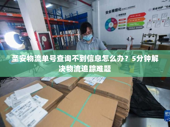 圣安物流单号查询不到信息怎么办?5分钟解决物流追踪难题 圣安物流单号查询不到信息怎么办?5分钟解决物流追踪难题