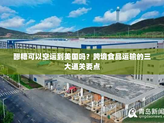 醪糟可以空运到美国吗?跨境食品运输的三大通关要点 醪糟可以空运到美国吗?跨境食品运输的三大通关要点