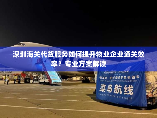 深圳海关代货服务如何提升物业企业通关效率？专业方案解读