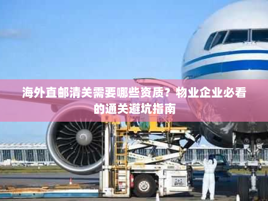 海外直邮清关需要哪些资质?物业企业必看的通关避坑指南 海外直邮清关需要哪些资质?物业企业必看的通关避坑指南